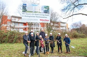 WeberHaus GmbH & Co. KG: Spatenstich für Aparthotel
