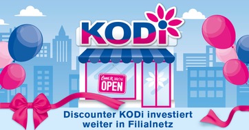 KODi Diskontläden GmbH: Discounter KODi investiert weiter in Filialnetz