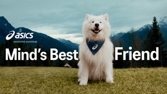 ASICS Europe B.V.: Vier Pfoten, eine Mission: ASICS motiviert mit Hund als Markenbotschafter zu mehr Bewegung