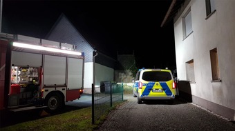 Kreispolizeibehörde Märkischer Kreis: POL-MK: Ein Toter nach Brand in Wohnhaus