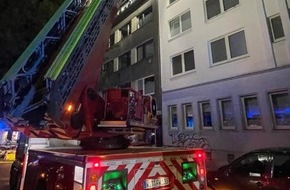 Feuerwehr Witten: FW Witten: Wohnungsbrand in der Innenstadt: Eine Verletzte