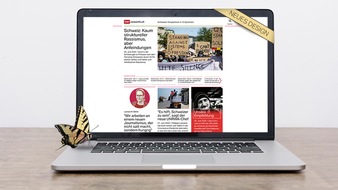 SWI swissinfo.ch: Neubeginn für SWI swissinfo.ch: "Journalismus, der nicht satt macht, sondern hungrig"