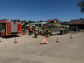 FW Stockach: 21 Feuerwehrangehörige bestehen Truppmannausbildung in Stockach