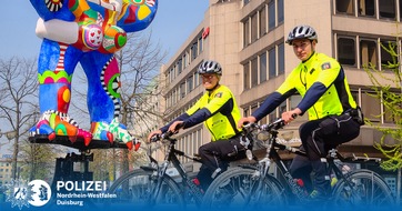 Polizei Duisburg: POL-DU: Altstadt: Sicherheit für Radfahrer - Polizei informiert