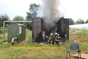 FW-PL: Brand auf landwirtschaftlichen Betrieb richtet Schaden in hohem sechsstelligen Bereich im Plettenberger Ortsteil-Pasel an.