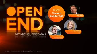 PREMIUM-Gruppe GmbH: Open End: Michel Friedman spricht über Solidarität mit Kevin Kühnert, Linda Teuteberg und Harald Welzer