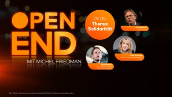 WELT Nachrichtensender: Open End: Michel Friedman spricht über Solidarität mit Kevin Kühnert, Linda Teuteberg und Harald Welzer