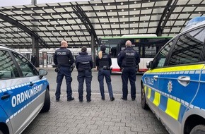 Polizeipräsidium Recklinghausen: POL-RE: In Zuständigkeiten getrennt, in der Sache vereint - Polizei Recklinghausen, Bundespolizei und KOD setzen auf starke Präsenz im Bahnhof und am ZOB Recklinghausen