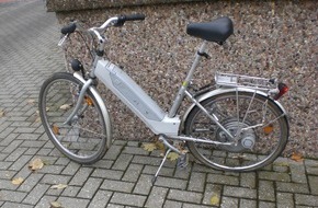 Polizeidirektion Göttingen: POL-GOE: (843/2009) Herrenloses Elektrofahrrad in Dransfeld aufgefunden - Eigentümer gesucht