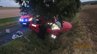 Polizeiinspektion Hildesheim: POL-HI: Lamspringe/ Neuhof - schwerer Verkehrsunfall