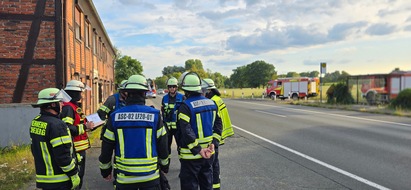 FW-WRN: Feuerwehren Werne und Ascheberg proben den Ernstfall - Gelungene Gemeinschaftsübung an der Gemeindegrenze