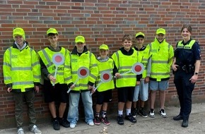 Polizeiinspektion Heidekreis: POL-HK: Neuenkirchen: Sieben Jugendliche &uuml;bernehmen Verantwortung f&uuml;r einen sicheren Schulweg