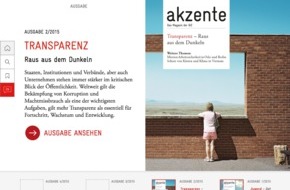 Mediengruppe Frankfurt: App für die GIZ entwickelt / Societäts-Medien setzen Kundenmagazin "akzente" für Tablet-PCs um