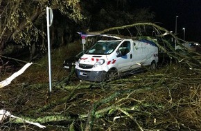 Feuerwehr Haan: FW-HAAN: Neun Einsätze in Folge des Sturms
