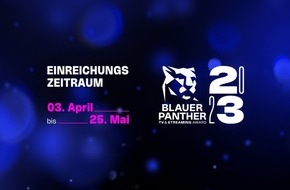 Medien.Bayern GmbH: Startschuss für den Blauen Panther 2023: Einreichungen bis 25. Mai möglich