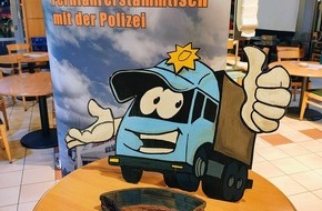 Polizeiinspektion Rotenburg: POL-ROW: ++ Technische Mängel im Fokus beim 212. Fernfahrerstammtisch der PD Lüneburg ++