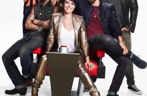 The Voice of Germany: It's new, but still The Voice! "The Voice of Germany" ab 17.10. auf ProSieben und 18.10. in SAT.1 (BILD)