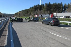 Polizeipräsidium Trier: POL-PPTR: Zwei schwere Verkehrsunfälle auf der A1