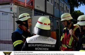 Feuerwehr München: FW-M: In 40 Meter Höhe kollabiert (Berg am Laim)