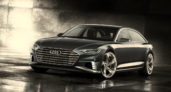 Audi AG: Sportlich-elegant, vielseitig und vernetzt - das Showcar Audi prologue Avant