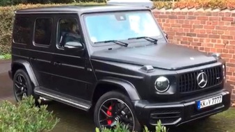 Kreispolizeibehörde Viersen: POL-VIE: Mercedes AMG gestohlen - Hinweise erbeten