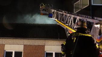 Freiwillige Feuerwehr Kalkar: Feuerwehr Kalkar: Großübung auf der Kaserne in Kalkar- Nur Übung macht den Meister