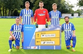 HERTHA BSC GmbH & Co. KGaA  : Hertha BSC und ORAFOL gehen in die Verlängerung