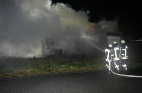 Polizeiinspektion Stade: POL-STD: Leerstehendes Wohnhaus in Himmelpforten ausgebrannt, Hyundai Tuscon in Buxtehude entwendet