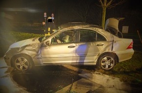 Polizei Düren: POL-DN: Alkohol und Auto fahren vertragen sich nicht