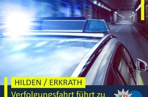 Polizei Mettmann: POL-ME: Verfolgungsfahrt f&uuml;hrt zu zwei Wohnungsdurchsuchungen: Mehrere Verfahren eingeleitet - 2607040