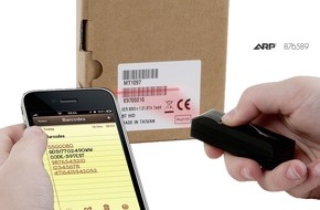 ARP Schweiz AG: ARP lanciert kleinsten Barcode-Scanner der Welt