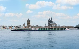 Köln-Düsseldorfer Deutsche Rheinschiffahrt GmbH: Neue Eventkreuzfahrten auf dem Rhein ab April / KD präsentiert neues Premium-Hotelschiff