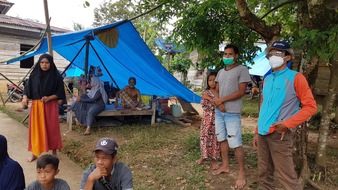 Humanitäre Hilfe nach Erdbeben auf Sulawesi