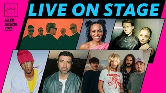 WDR Westdeutscher Rundfunk: 1LIVE Krone: Diese Live-Acts sind dabei