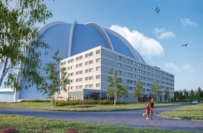 Tropical Islands Holding GmbH: Tropical Islands verkündet Zusammenarbeit mit Volumetric Building Companies und plant den Bau eines neuen modularen Hotels