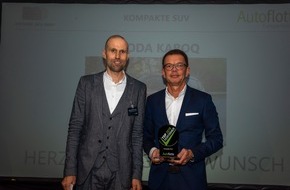 Skoda Auto Deutschland GmbH: Doppelsieg für SKODA bei der Wahl der ,Autoflotte TopPerformer 2019' (FOTO)