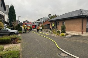 Freiwillige Feuerwehr Werne: FW-WRN: FEUER_2 - LZ1 - Kaminbrand / Wände heiß / Kancken im Kamin zu hören