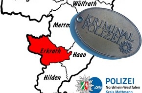 Polizei Mettmann: POL-ME: Motorrad und Motorroller aus Tiefgarage entwendet - Erkrath - 2107093
