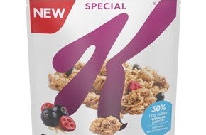 Kellogg (Deutschland) GmbH: Kellogg's® SPECIAL K® neue Granola Sorten: Good Starts with a tasty Crunch