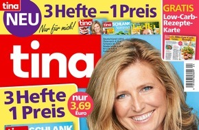 Bauer Media Group, tina: Schauspielerin Marianne Sägebrecht (73) in "tina": Ihr Frauen! Heiligt den Erzeuger eurer Kinder!