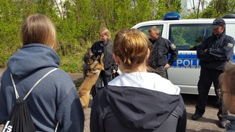 BPOLI MD: Mädchen-Zukunftstag bei der Bundespolizeiinspektion Magdeburg: &quot;Heute suchen wir zur Abwechslung mal die Guten&quot;