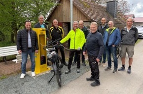 ADAC Hessen-Th&uuml;ringen e.V.: Neuer Service f&uuml;r Radfahrende / ADAC Radservice-Station in M&uuml;nchhausen eingeweiht