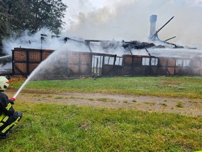 FW-RD: Einsatzreiches und herausforderndes Wochenende f&uuml;r die Feuerwehren im Kreis Rendsburg-Eckernf&ouml;rde