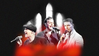 Stage Entertainment GmbH: 3 Vampire in Concert &ndash; ein glanzvoller Konzertabend mit Mark Seibert, Jan Amman und Drew Sarich voll mystischer Finsternis