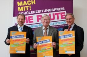 Hanns-Seidel-Stiftung e.V.: Ausschreibung Schülerzeitungspreis DIE RAUTE / Hanns-Seidel-Stiftung verleiht Preise im Oktober in München (BILD)