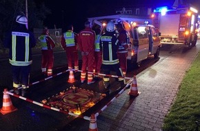 Feuerwehr Kirchhundem : FW-OE: Großübung in Albaum