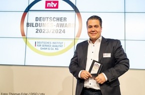 REFA AG: Deutscher Bildungs-Award 2023/2024 für REFA / REFA unter den Top 3 in der Kategorie Prozess- und Projektmanagement