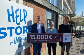 Hanseatic Bank: 15.000 Euro für Ukraine-Hilfe an Hanseatic Help