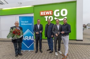 BP Europa SE: Erster REWE To Go-Shop an einer eigentümergeführten Aral Station eröffnet