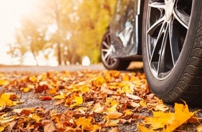 ADAC Hessen-Thüringen e.V.: Glatte Straßen ganz ohne Schnee & Eis / Laub im Herbst kann zur Rutschpartie werden